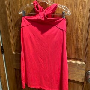 Fabletics hot pink athletic dress